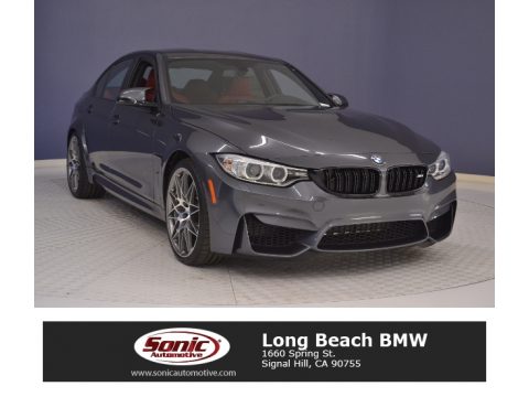 Mineral Grey Metallic BMW M3 Sedan.  Click to enlarge.