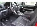  2017 Toyota Tundra Black Interior #5
