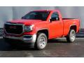 Front 3/4 View of 2017 GMC Sierra 1500 Regular Cab 4WD #1