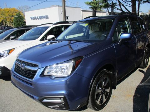 Quartz Blue Pearl Subaru Forester 2.5i Premium.  Click to enlarge.