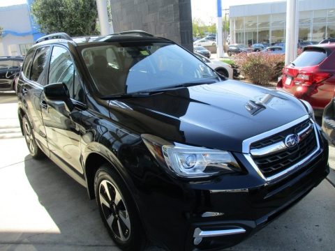 Crystal Black Silica Subaru Forester 2.5i Limited.  Click to enlarge.