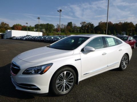 White Frost Tricoat Buick LaCrosse Essence.  Click to enlarge.