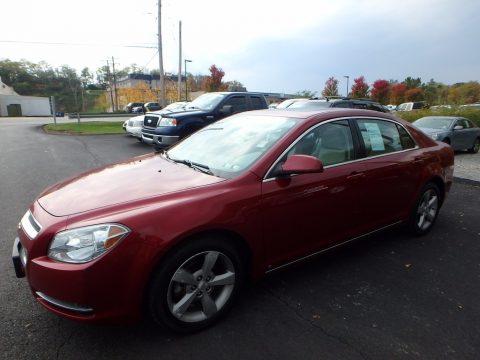 Red Jewel Chevrolet Malibu LT Sedan.  Click to enlarge.
