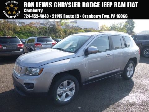 Billet Silver Metallic Jeep Compass Latitude 4x4.  Click to enlarge.