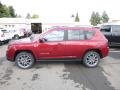  2017 Jeep Compass Deep Cherry Red Crystal Pearl #3