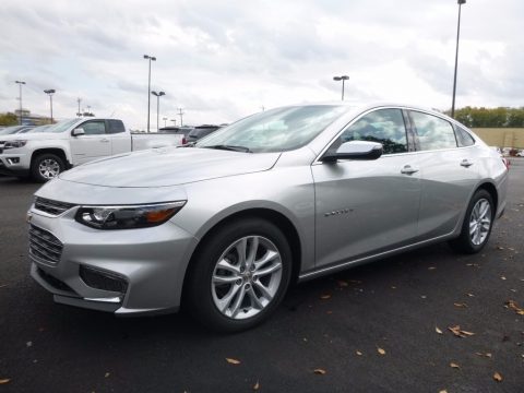 Silver Ice Metallic Chevrolet Malibu LT.  Click to enlarge.