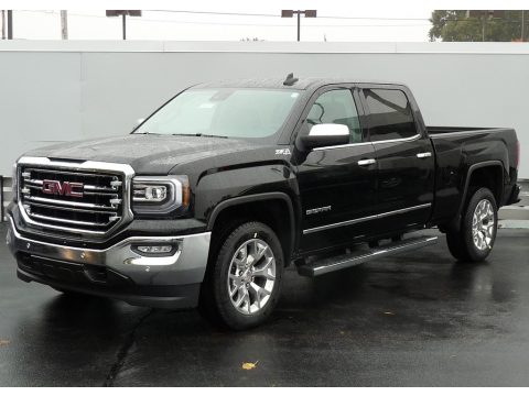 Onyx Black GMC Sierra 1500 SLT Crew Cab 4WD. Click to enlarge. Onyx Black GMC Sierra 1500 SLT Crew Cab 4WD. Click to enlarge.