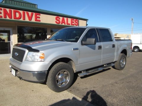 Silver Metallic Ford F150 XLT SuperCrew 4x4.  Click to enlarge.