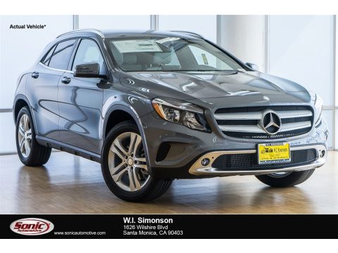 Mountain Grey Metallic Mercedes-Benz GLA 250.  Click to enlarge.