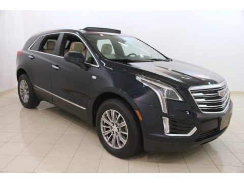 Dark Adriatic Blue Metallic Cadillac XT5 Luxury.  Click to enlarge.