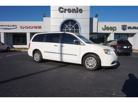 Stone White Chrysler Town & Country Limited.  Click to enlarge.