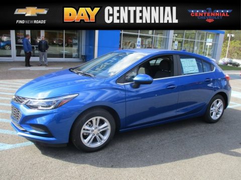 Kinetic Blue Metallic Chevrolet Cruze LT.  Click to enlarge.