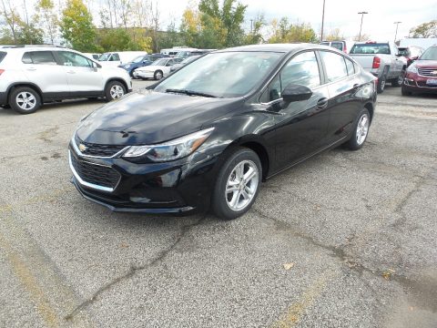 Mosaic Black Metallic Chevrolet Cruze LT.  Click to enlarge.