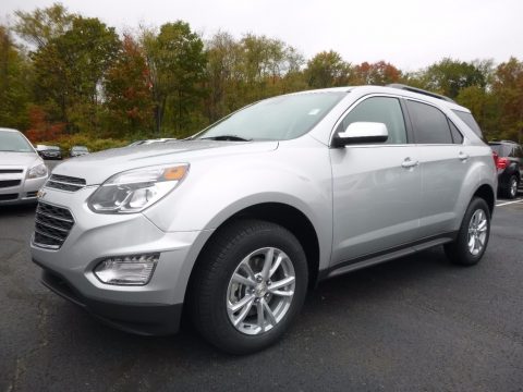 Silver Ice Metallic Chevrolet Equinox LT AWD.  Click to enlarge.