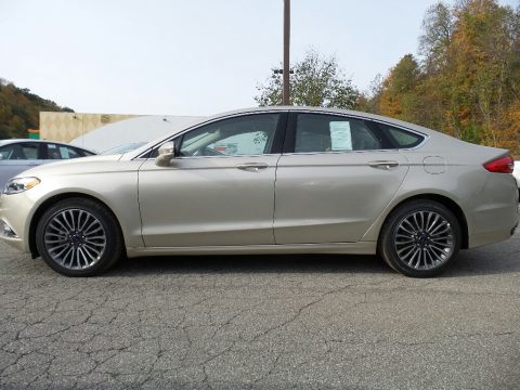 White Gold Ford Fusion SE AWD.  Click to enlarge.