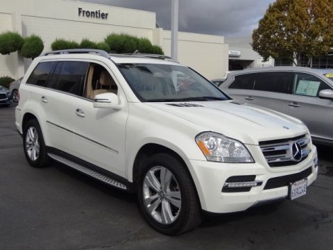 Arctic White Mercedes-Benz GL 450 4Matic.  Click to enlarge.