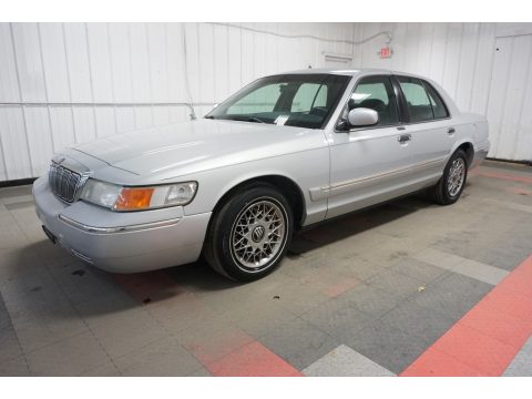 Silver Frost Metallic Mercury Grand Marquis GS.  Click to enlarge.