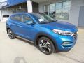 Front 3/4 View of 2017 Hyundai Tucson Limited AWD #1