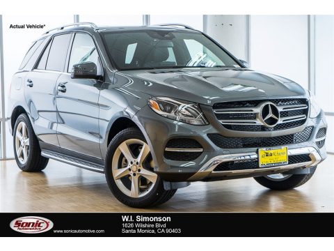 Selenite Grey Metallic Mercedes-Benz GLE 350.  Click to enlarge.