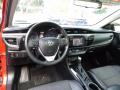  2014 Toyota Corolla Black Interior #7