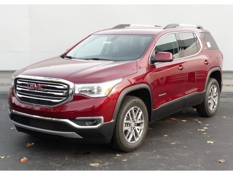 Crimson Red Tintcoat GMC Acadia SLE.  Click to enlarge.