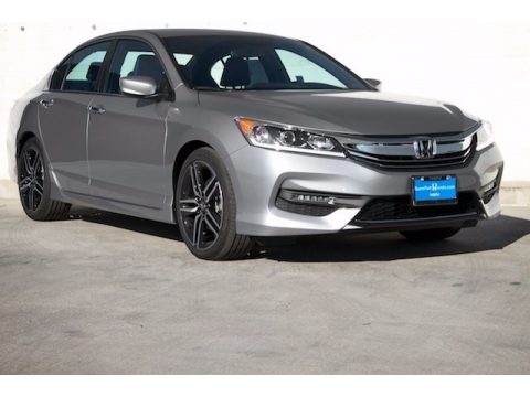 Lunar Silver Metallic Honda Accord Sport Special Edition Sedan.  Click to enlarge.