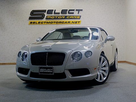 White Sand Bentley Continental GTC V8 .  Click to enlarge.