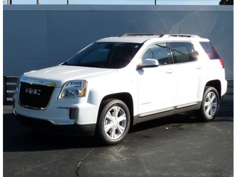 Summit White GMC Terrain SLE AWD.  Click to enlarge.