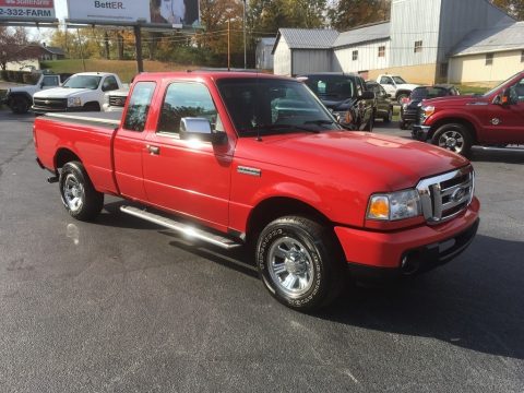 Torch Red Ford Ranger XLT SuperCab.  Click to enlarge.