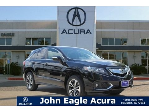 Crystal Black Pearl Acura RDX Advance AWD.  Click to enlarge.