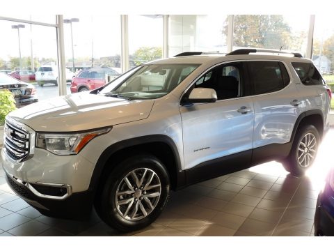 Quicksilver Metallic GMC Acadia SLE AWD.  Click to enlarge.