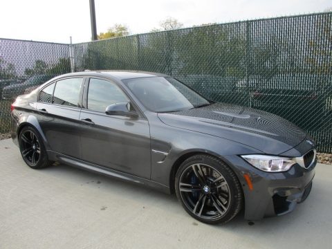 Mineral Grey Metallic BMW M3 Sedan.  Click to enlarge.