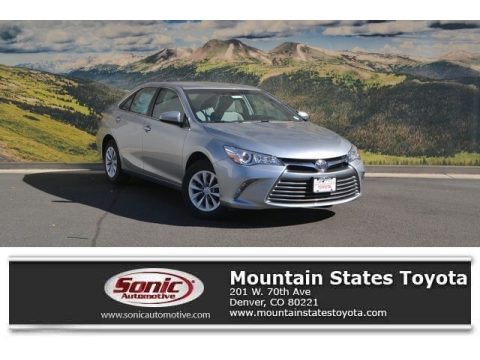 Celestial Silver Metallic Toyota Camry LE.  Click to enlarge.