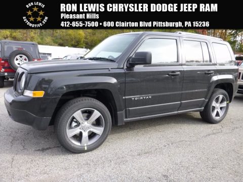 Black Jeep Patriot Latitude 4x4.  Click to enlarge.