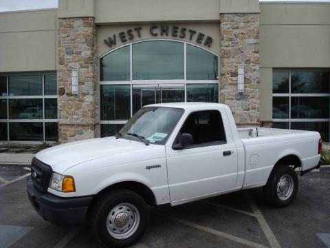 Oxford White Ford Ranger XL Regular Cab.  Click to enlarge.
