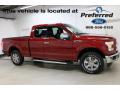 2017 Ford F150 XLT SuperCab 4x4 Ruby Red
