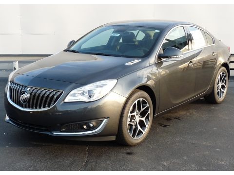 Graphite Gray Metallic Buick Regal Sport Touring.  Click to enlarge.