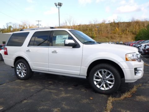 White Platinum Ford Expedition Limited 4x4.  Click to enlarge.