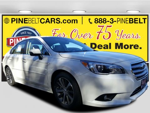 Crystal White Pearl Subaru Legacy 3.6R Limited.  Click to enlarge.