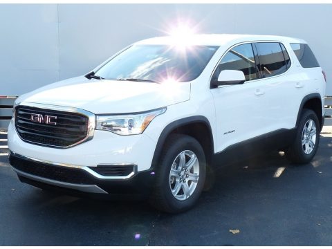 Summit White GMC Acadia SLE.  Click to enlarge.