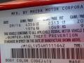 Mazda Color Code 41V Soul Red Metallic #12