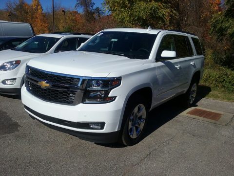 Summit White Chevrolet Tahoe LT 4WD.  Click to enlarge.