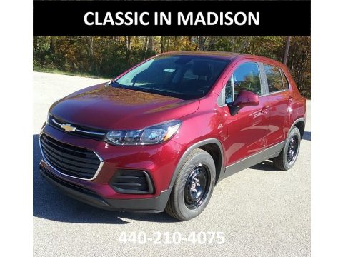 Crimson Metallic Chevrolet Trax LS.  Click to enlarge.