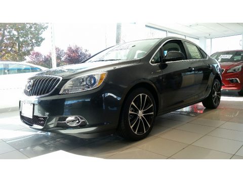 Graphite Gray Metallic Buick Verano Sport Touring.  Click to enlarge.