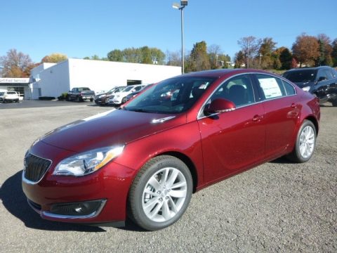 Crimson Red Tintcoat Buick Regal AWD.  Click to enlarge.