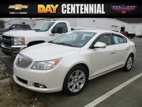 White Diamond Tricoat Buick LaCrosse CXL.  Click to enlarge.