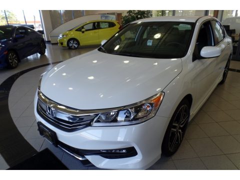 White Orchid Pearl Honda Accord Sport Special Edition Sedan.  Click to enlarge.