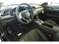  2017 Honda Civic Black Interior #5