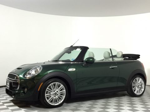 British Racing Green II Metallic Mini Convertible Cooper S. Click to enlarge. British Racing Green II Metallic Mini Convertible Cooper S. Click to enlarge.