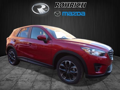 Soul Red Metallic Mazda CX-5 Grand Touring AWD.  Click to enlarge.